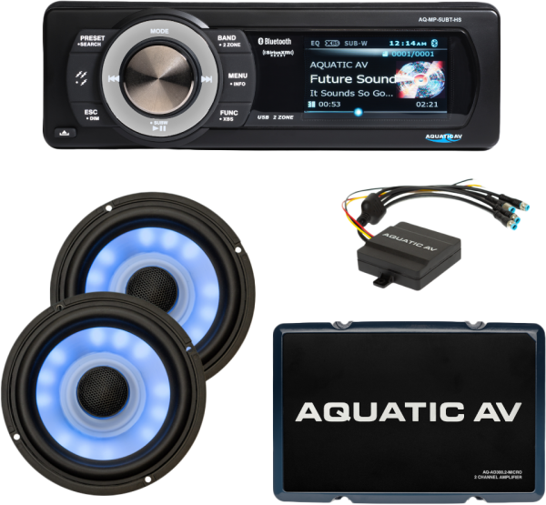 AQUATIC AV - ULTRA HARLEY PACKAGE `98-13 FLT/FLH - Image 1