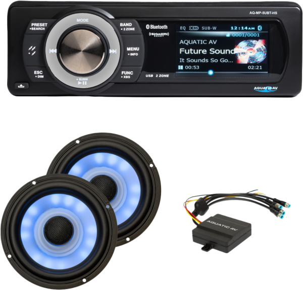 AQUATIC AV - ULTRA RGB AND STEREO PLUS KIT `98-13 FLT/FLH - Image 1