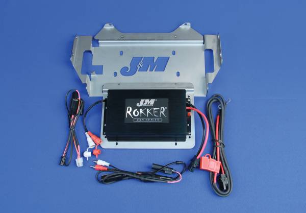 J&M - ROKKER XXR 350W 2-CH AMP KIT 14-19 STREETGLD/ULTRA - Image 1