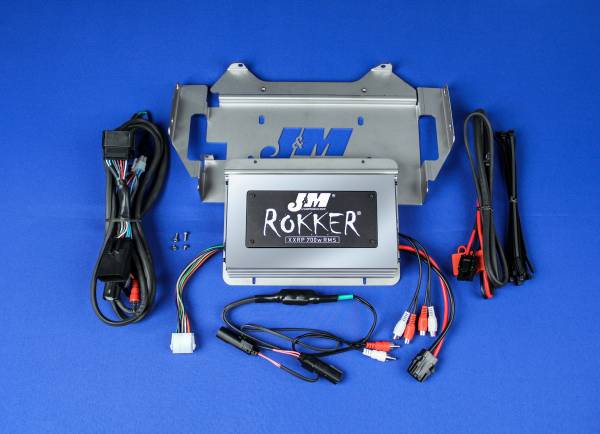 J&M - ROKKER P700W 4-CH AMP KIT 14-18 HARLEY ULTRA - Image 1