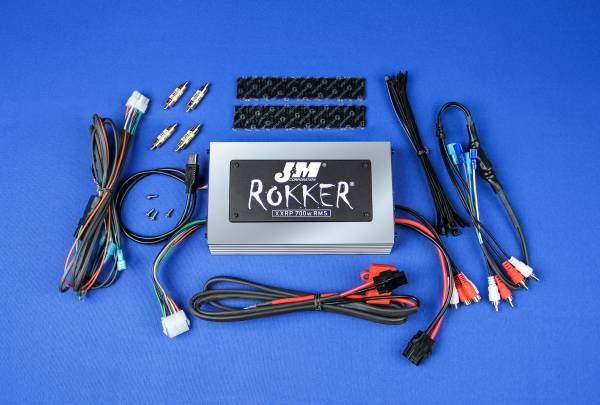 J&M - ROKKER P700W 4-CH AMP KIT 98-13 HARLEY UNIV - Image 1