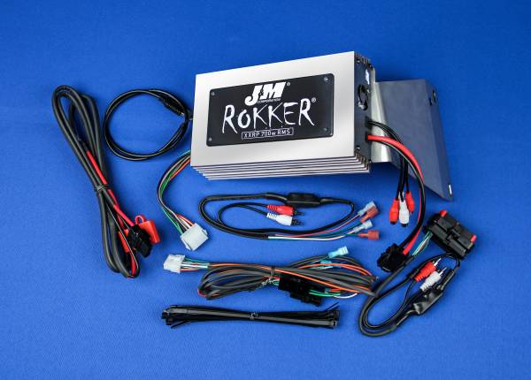 J&M - ROKKER P700W 4-CH AMP KIT 06-13 ROADGLIDE CUS - Image 1