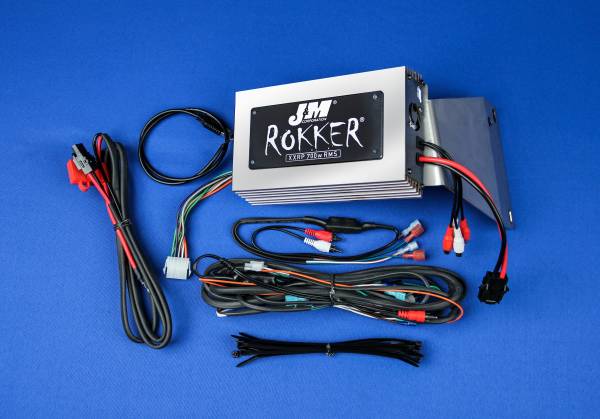 J&M - ROKKER P700W 4-CH AMP KT 11-13 ROADGLIDE ULT - Image 1