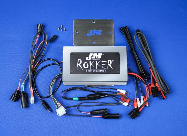 J&M - ROKKER P700W 4-CH AMP KIT 15-18 HAR ROADGLIDE - Image 1