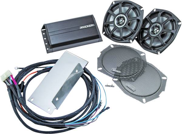 KICKER - VICTORY FRONT SPEAKER AND AMP KIT - Image 1