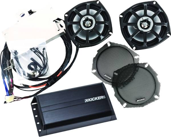 KICKER - VICTORY REAR SPEAKER AND AMP KIT - Image 1