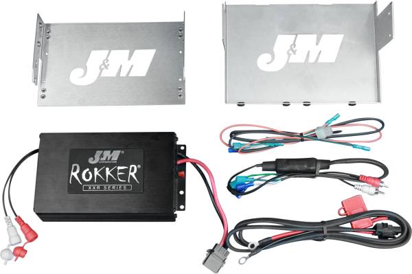 J&M - ROKKER XXR 400W 2-CH AMP KIT 06-13 FLHX/FLHTCU - Image 1