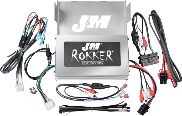 J&M - ROKKER P800W 4-CH AMP KIT 06-13 FLHX - Image 1