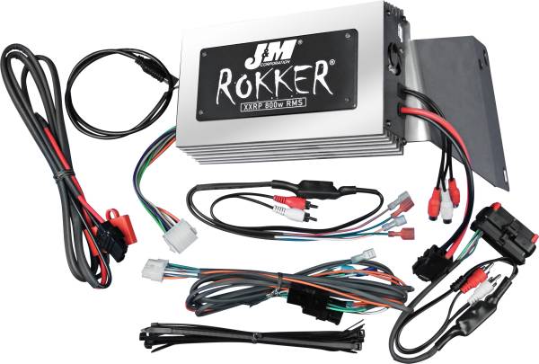 J&M - ROKKER P800W 4-CH AMP KIT 06-13 FLTR CUSTOM - Image 1