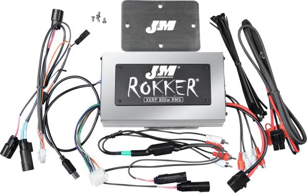 J&M - ROKKER P800W 4-CH AMP KIT 15-20 FLTR - Image 1