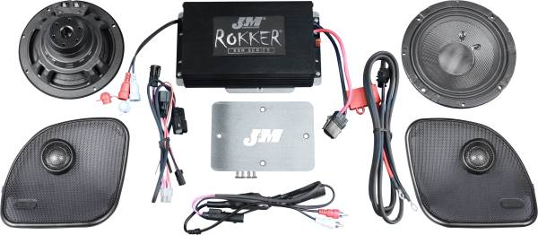 J&M - ROKKER XXR 400W-RMS 2-SP KIT 15-21 FLTR - Image 1