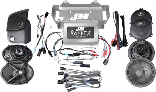 J&M - ROKKER XXR 800W 4-SP/AMP KIT 14-20 FLHX - Image 1