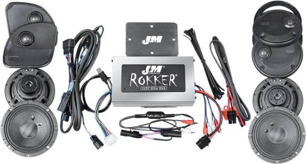 J&M - ROKKER XXR 800W 4-SP/AMP STG5 16-20 FLTR ULTRA - Image 1