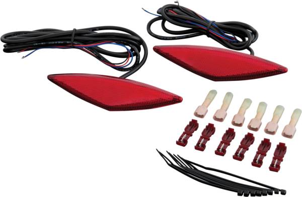 BIG BIKE PARTS - RED LED MARKER CAN SPYDER RT/RT-S/RT-LTD/F3/F3-S - Image 1