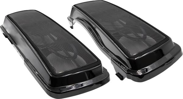 SADDLE TRAMP - TRIPLE SPEAKER BAG LIDS FLH/FLT 94-13 5.25 IN. - Image 1