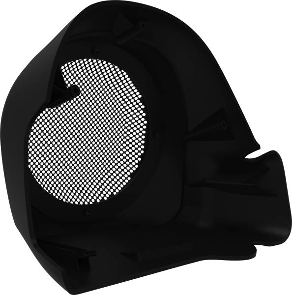 SADDLE TRAMP - LOWER FAIRING SPEAKER PODS FLH/FLT 14-UP BLACK 6.5 IN. - Image 1