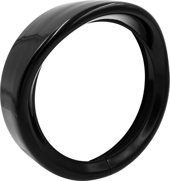 SADDLE TRAMP - VISOR LIGHT TRIM RING 5.75" BLACK - Image 1