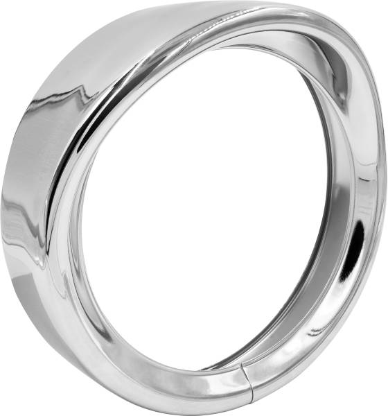 SADDLE TRAMP - VISOR LIGHT TRIM RING 5.75" CHROME - Image 1