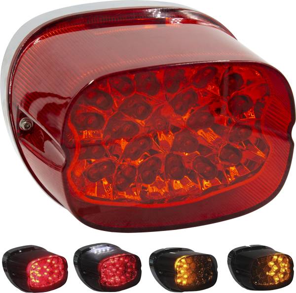 SADDLE TRAMP - LED TAILLIGHT W/TURN SIGNALS RED 99-16 - Image 1