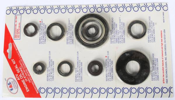 K&S - ENGINE OIL SEAL KIT - Image 1