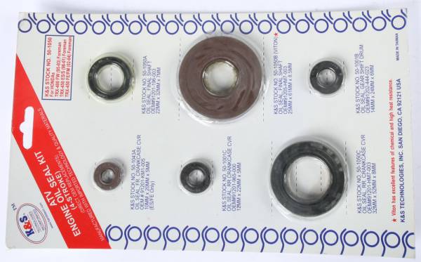 K&S - ENGINE OIL SEAL KIT - Image 1