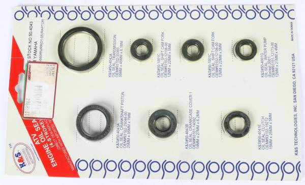 K&S - ENGINE OIL SEAL KIT - Image 1