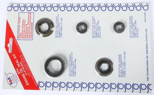 K&S - ENGINE OIL SEAL KIT - Image 1