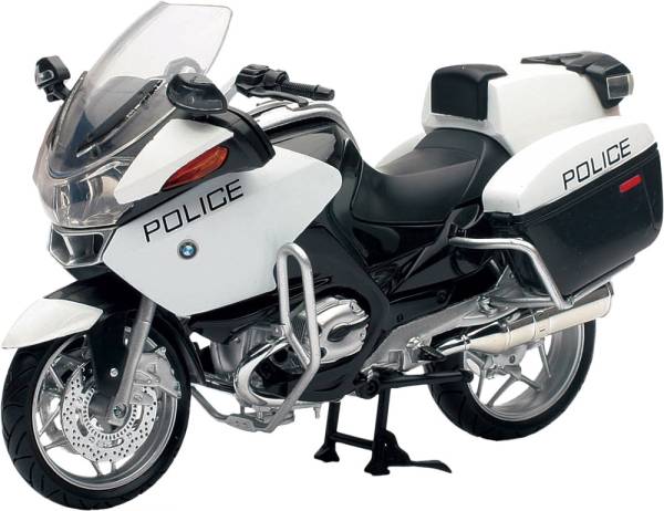 NEW-RAY - REPLICA 1:12 SPORT TOURING BMW R1200 RT-P POLICE WHITE - Image 1