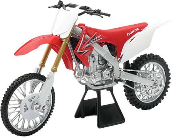 NEW-RAY - REPLICA 1:6 RACE BIKE 12 HONDA CRF450 RED - Image 1