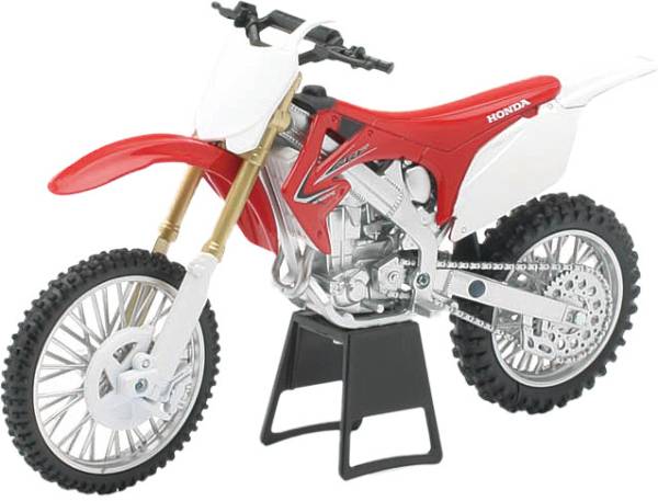 NEW-RAY - REPLICA 1:12 RACE BIKE 12 HONDA CRF450 RED - Image 1