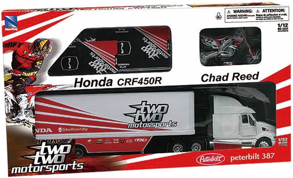 NEW-RAY - REPLICA REED TEAM SET 12 CRF450R TWOTWO TEAM(REED) - Image 1