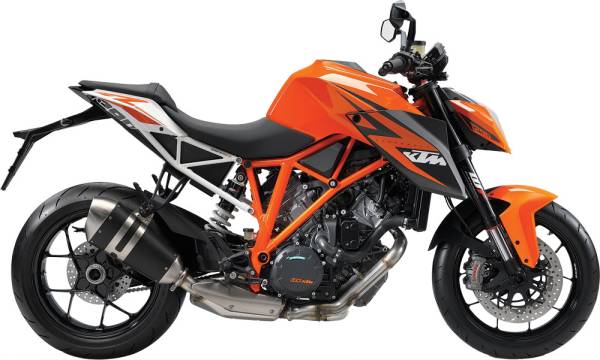 NEW-RAY - REPLICA 1:12 SUPER SPORT BIKE 14 KTM SUPERDUKE 1290 ORANGE - Image 1