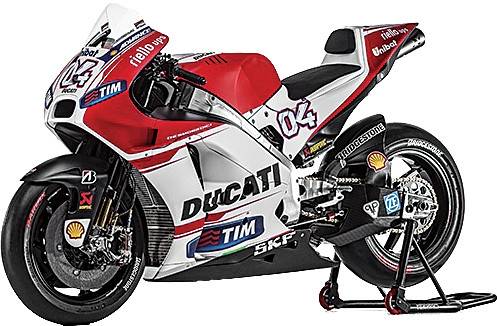 NEW-RAY - REPLICA 1:12 SUPER SPORT BIKE 15 DUCATI 1000 (DOVIZIOSO) - Image 1