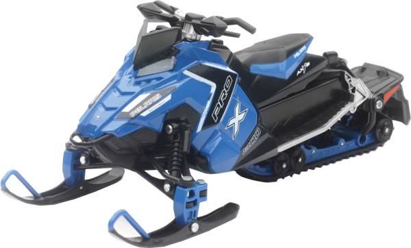 NEW-RAY - REPLICA 1:16 SNOWMOBILE POLARIS PRO-X 800 BLUE - Image 1