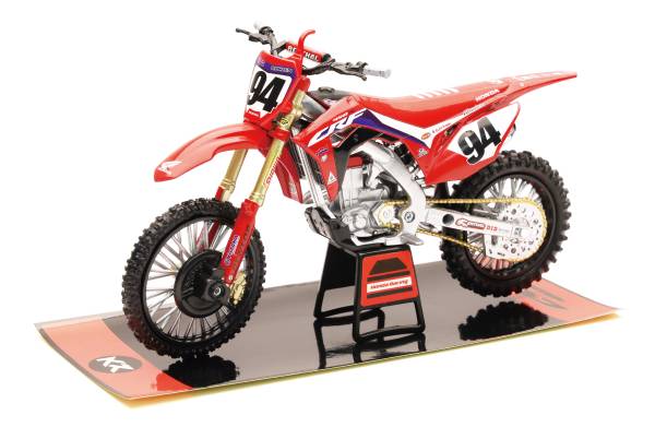 NEW-RAY - REPLICA 1:12 RACE BIKE 17 HONDA CRF450R RED(ROCZEN) - Image 1