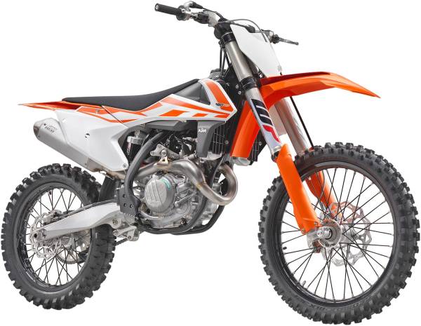 NEW-RAY - REPLICA 1:10 RACE BIKE 17 KTM 450SX-F ORANGE - Image 1