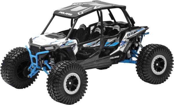 NEW-RAY - REPLICA 1:18 UTV POLARIS RZR 4 TURBO RC WHITE - Image 1