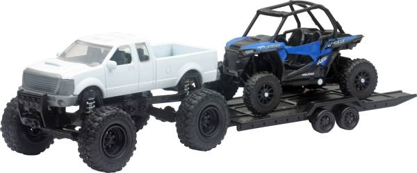 NEW-RAY - REPLICA 4X4 TRUCK/UTV PICK-UP TRUCK/POL RZR - Image 1