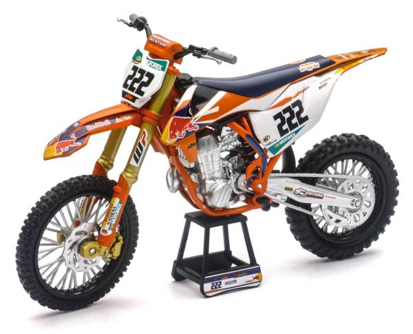 NEW-RAY - REPLICA 1:10 RACE BIKE KTM450SXF MXGP ANTONIO CAIROLI - Image 1