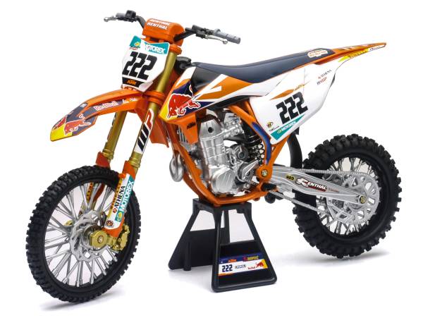 NEW-RAY - REPLICA 1:6 RACE BIKE KTM450SXF MXGP ANTONIO CAIROLI - Image 1