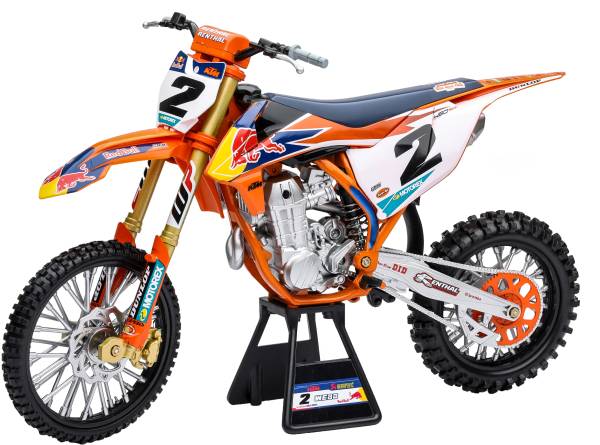 NEW-RAY - 1:6 SCALE RED BULL KTM COOPER WEBB #2 WITH #1 STICKER PLATE - Image 1