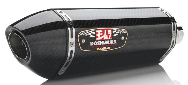 YOSHIMURA - STREET R-77 SLIP-ON EXHAUST SS-CF-CF - Image 1