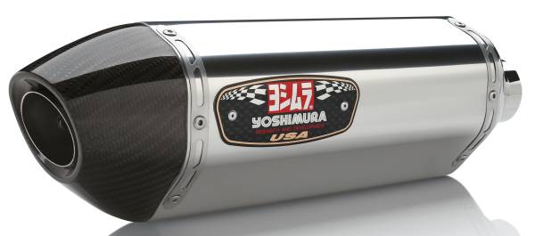 YOSHIMURA - SIGNATURE R-77 SLIP-ON EXHAUST SS-SS-CF - Image 1