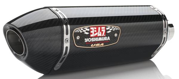 YOSHIMURA - SIGNATURE R-77 SLIP-ON EXHAUST SS-CF-CF - Image 1