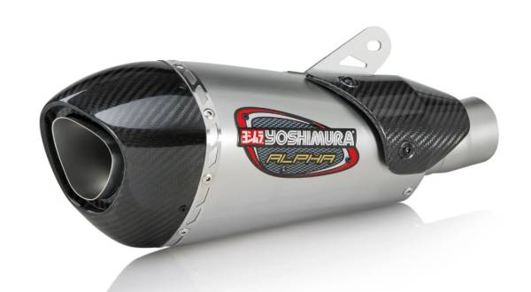 YOSHIMURA - EXHAUST STREET ALPHA-T SLIP-ON SS-SS-CF WORKS - Image 1