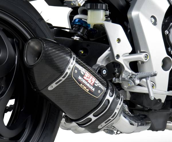 YOSHIMURA - EXHAUST RACE R-77 3QTR SLIP-ON SS-CF-CF - Image 1