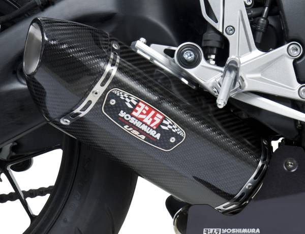 YOSHIMURA - EXHAUST RACE R-77 SLIP-ON SS-CF-CF - Image 1