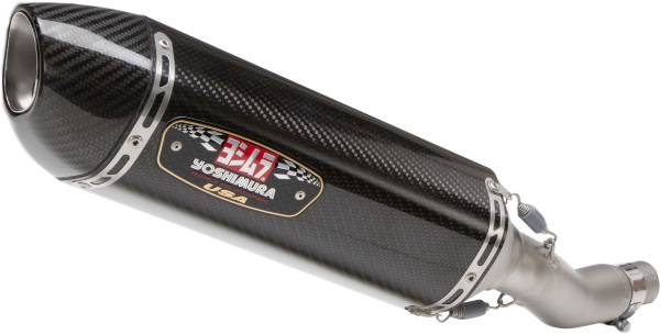 YOSHIMURA - EXHAUST R-77 RACE SLIP-ON SS/CF/CF - Image 1