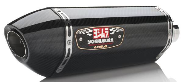 YOSHIMURA - SIGNATURE R-77 SLIP-ON EXHAUST SS-CF-CF - Image 1