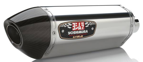 YOSHIMURA - SIGNATURE R-77 SLIP-ON EXHAUST SS-SS-CF - Image 1